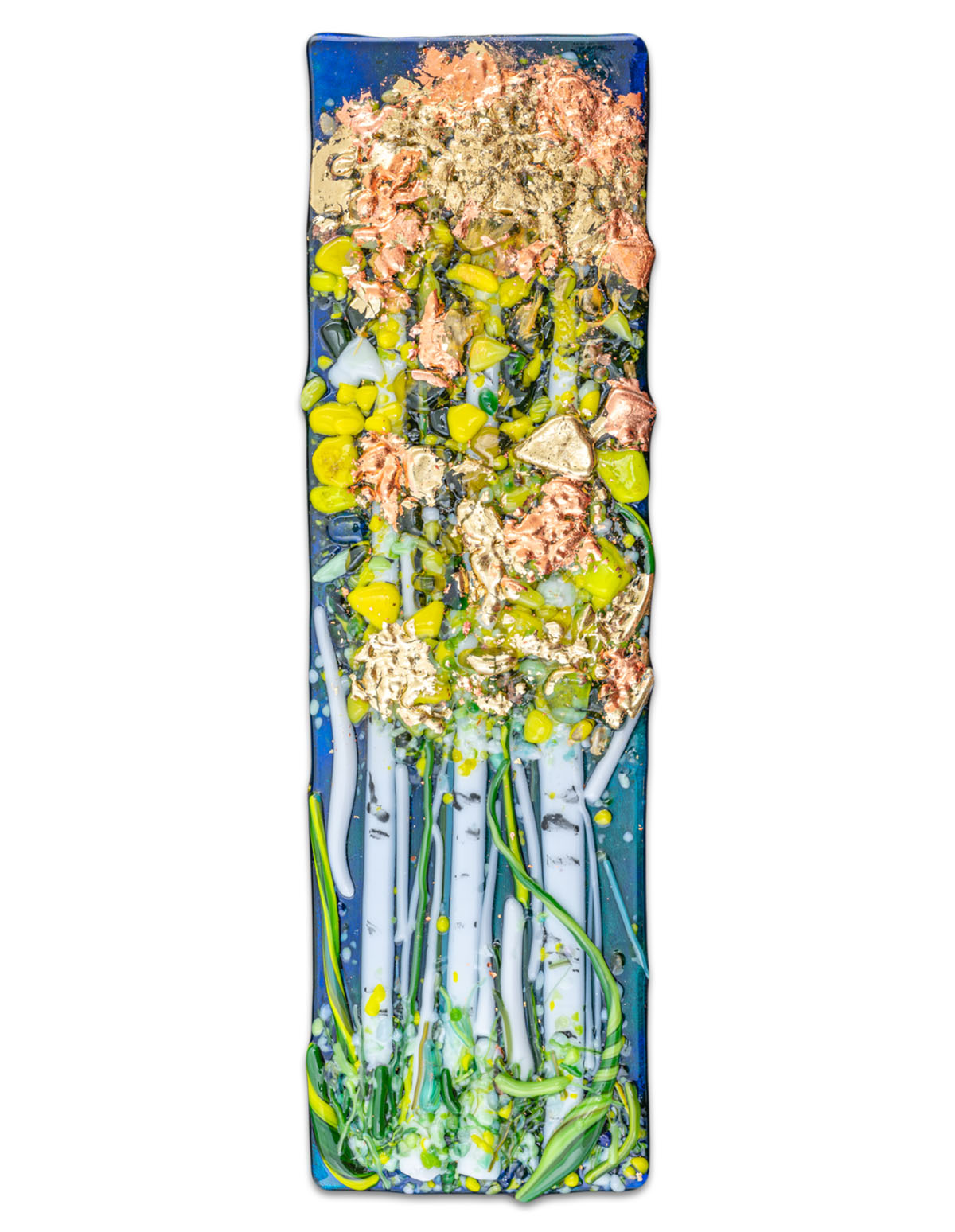 Fused glass art by Nancy Byers