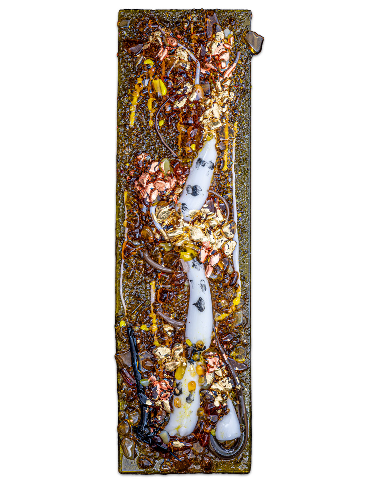 Fused glass art by Nancy Byers