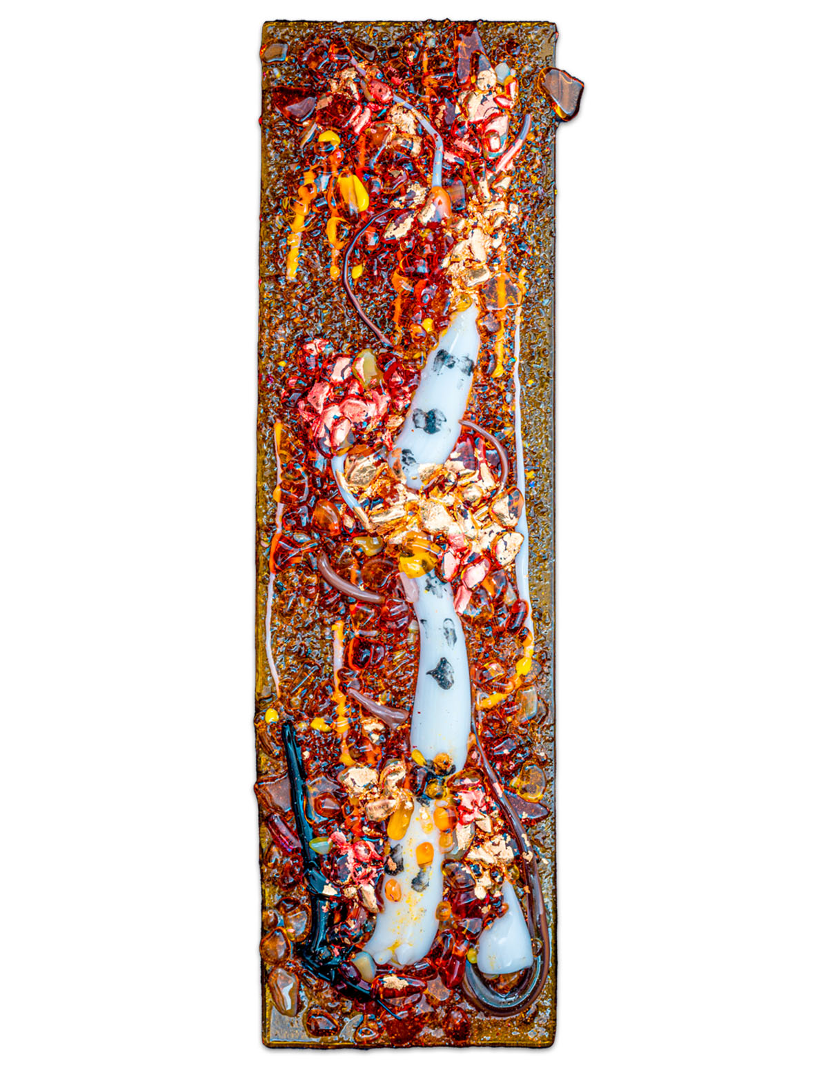 Fused glass art by Nancy Byers