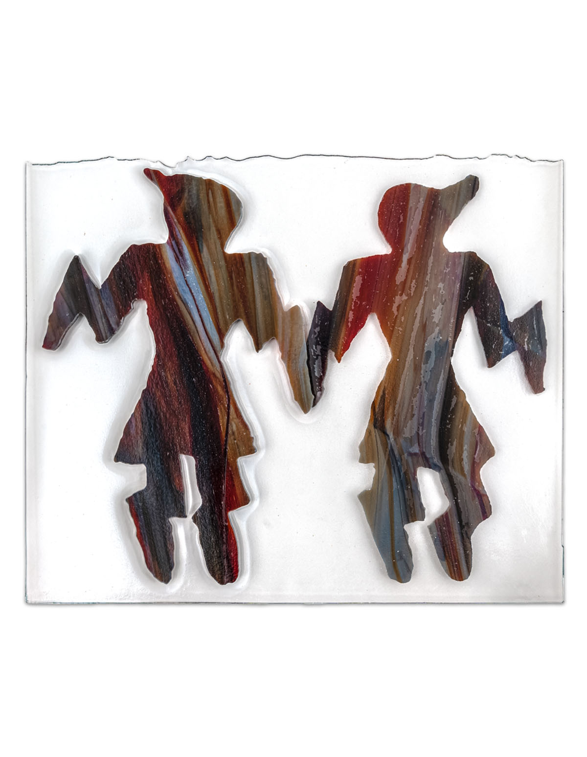 Fused glass art by Nancy Byers