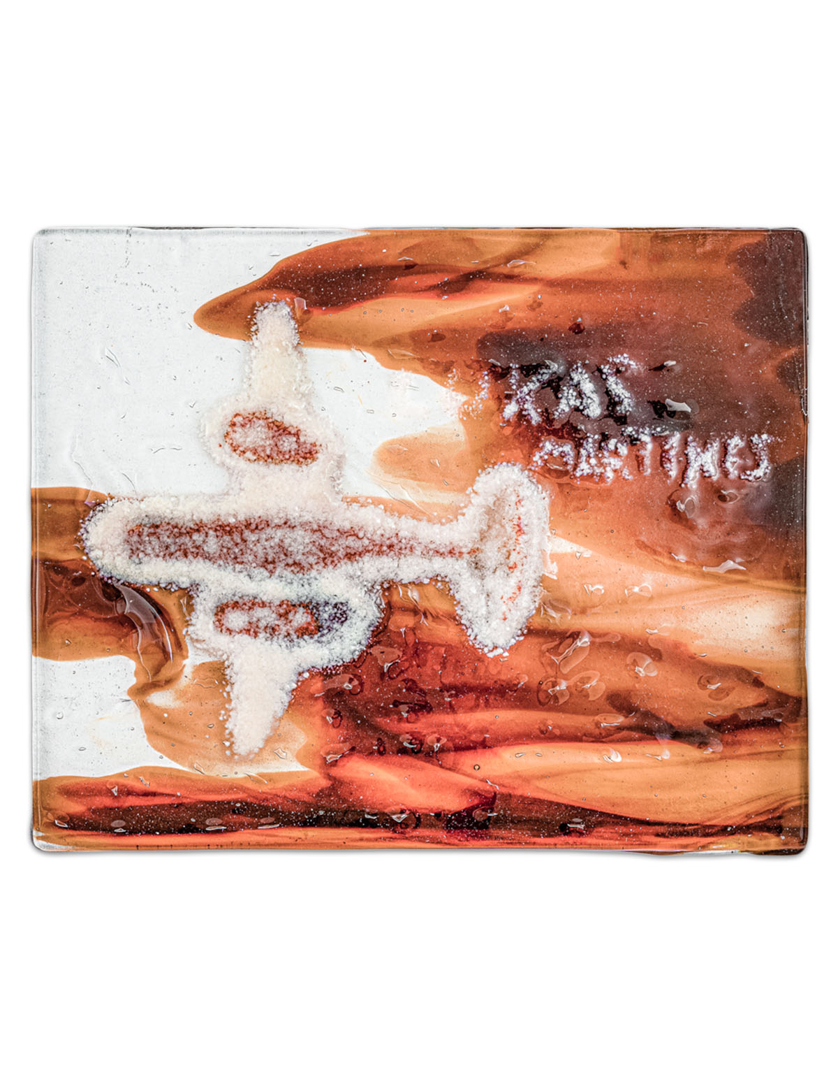 Fused glass art by Nancy Byers