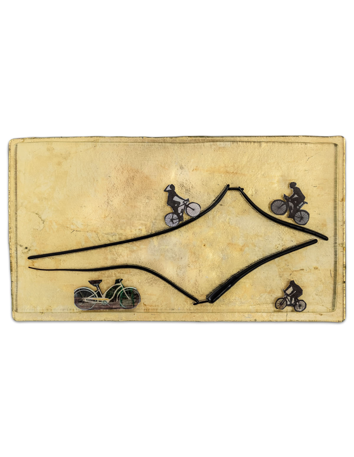 Fused glass art by Nancy Byers